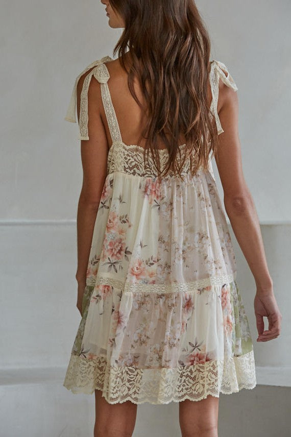 Ermina Floral Lace Dress