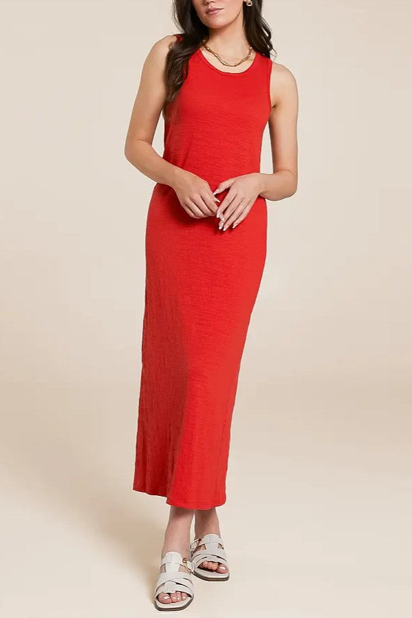 Mystic Textured Midi Dress