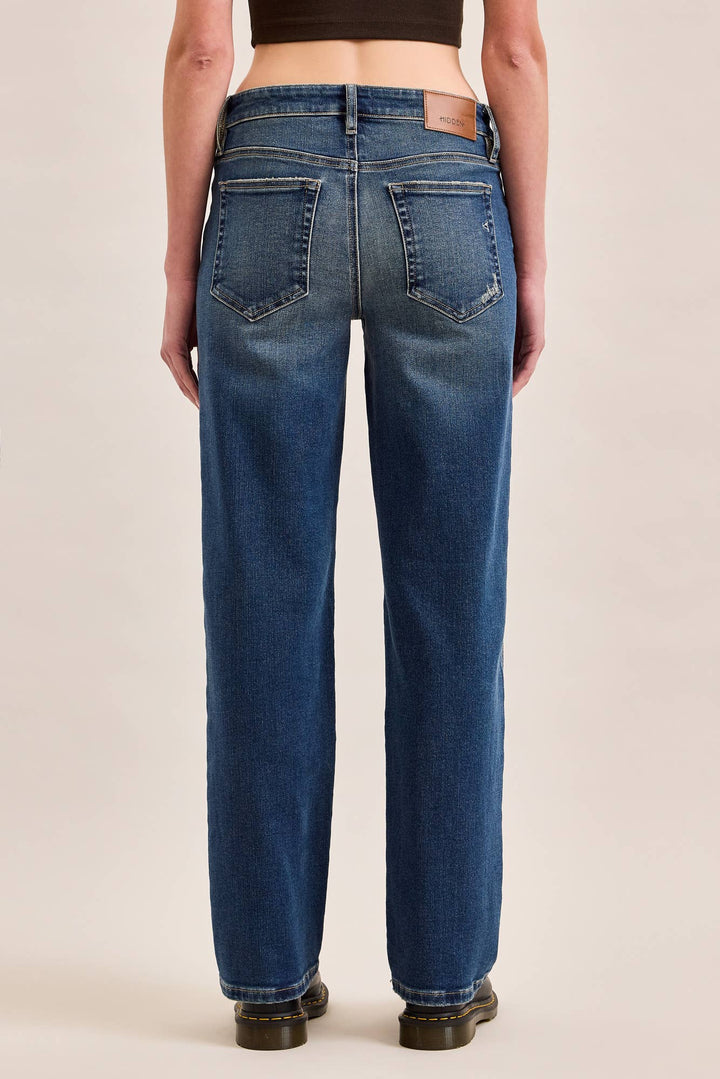 CLASSIC STRAIGHT WITH SIDE SEAM DETAIL