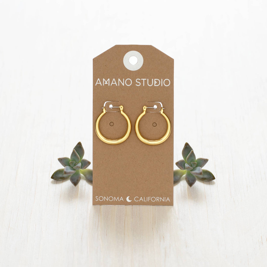 Small Maria Hoop Earrings