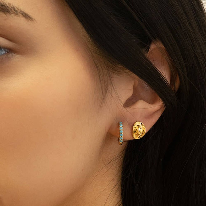 Cowboy Hat Stud Earrings