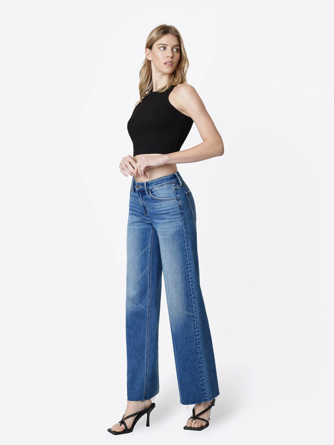 DASHING MR RAW HEM JEANS