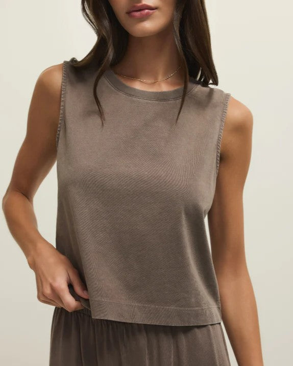 Sloane Jersey Muscle Tank
