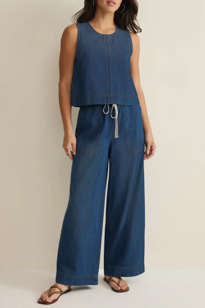 Daycation Denim Utility Pant