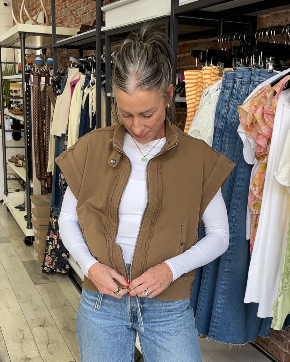 Tustin Zip-Up Vest