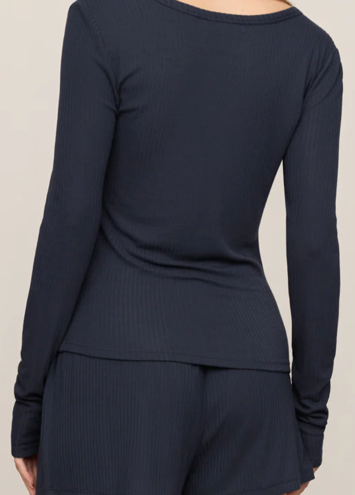 Just Right Rib LS Top