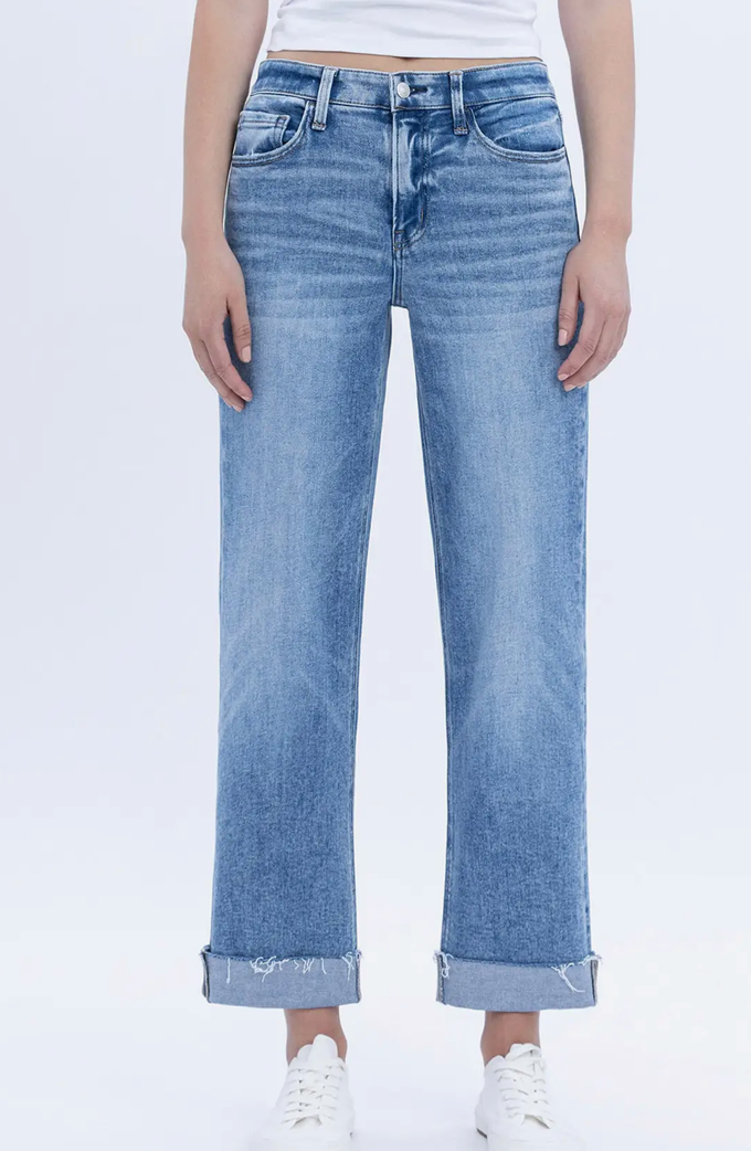 Delectable Crop Straight Jeans