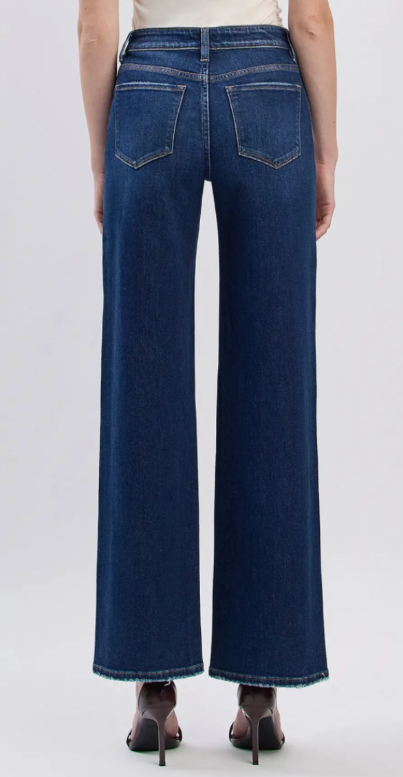 Flying Bird Wide Leg Jeans
