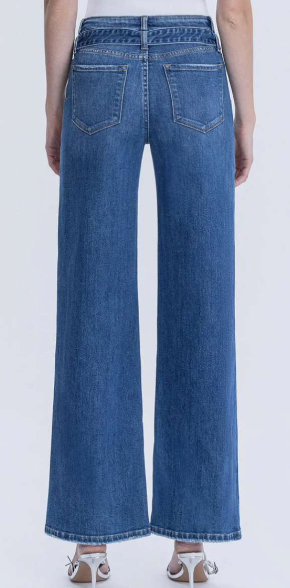 Pure Zephyr Wide Leg Jeans