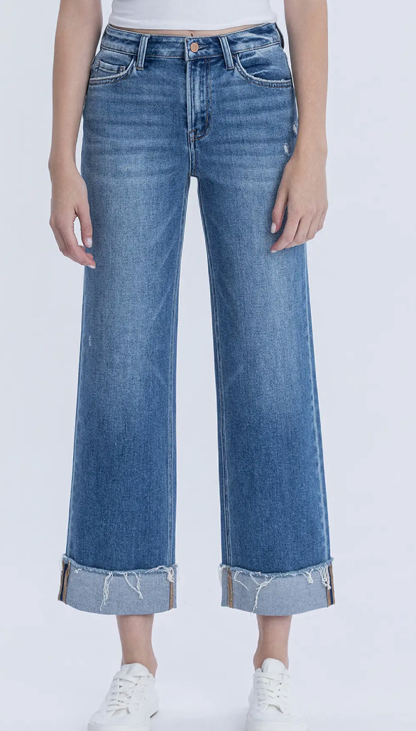 Eclipse Slim Wide Jeans