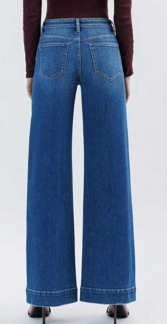 Moon Bar Wide Leg Jeans
