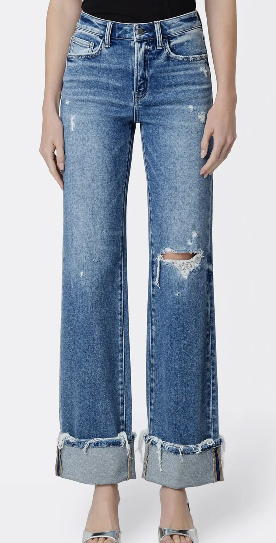 Frisky Slim Wide Jeans