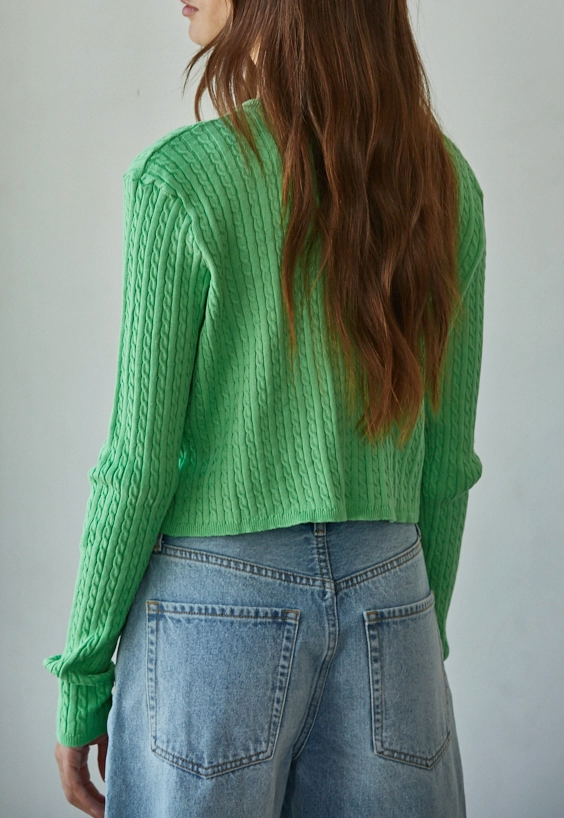 Carrie Cable Cardi