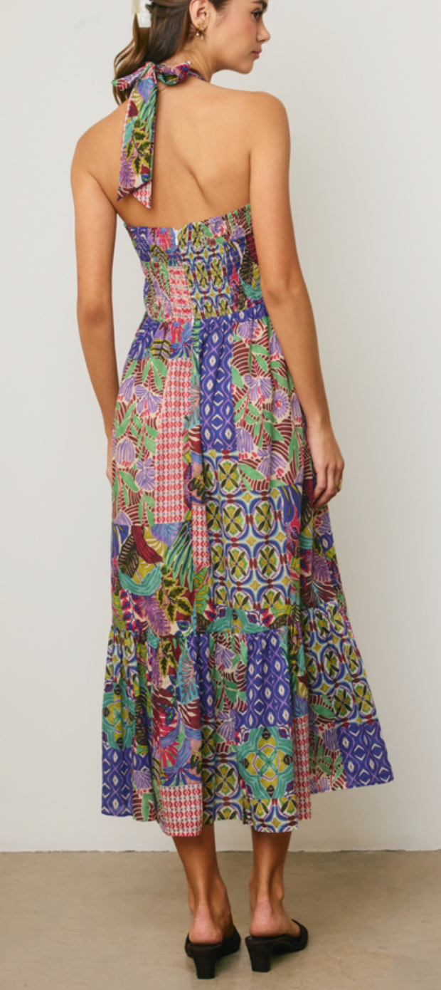 Paisley Patchwork Dress