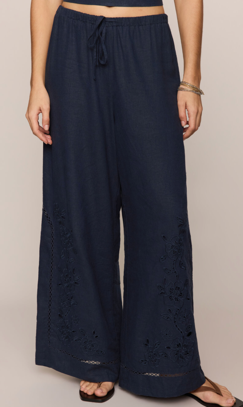 Sid Embroidered Woven Pant