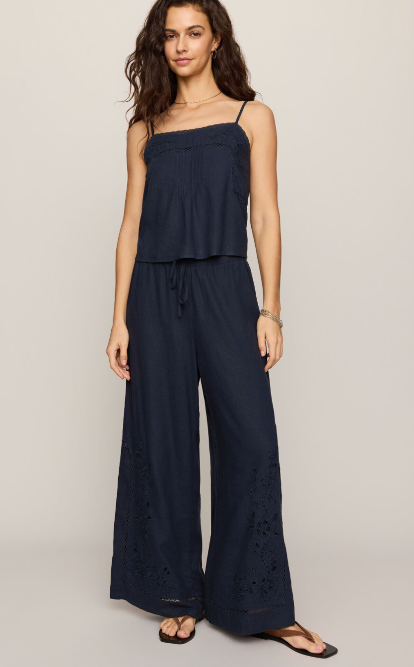 Sid Embroidered Woven Pant