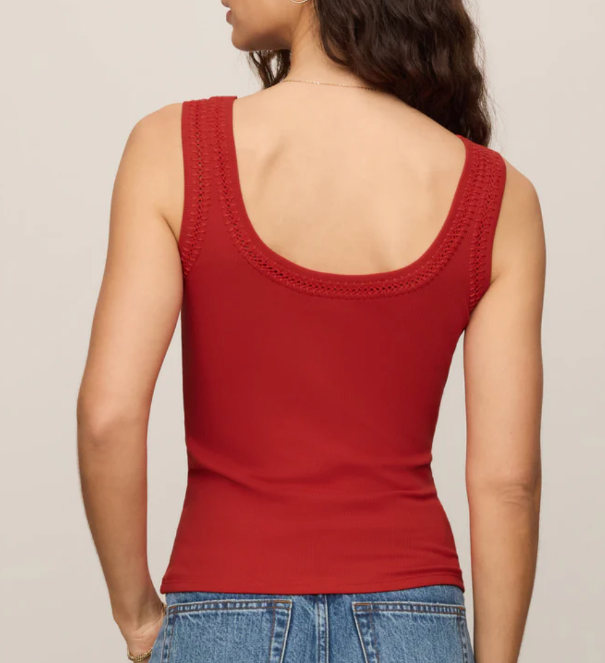 Larkin Embroidered Tank