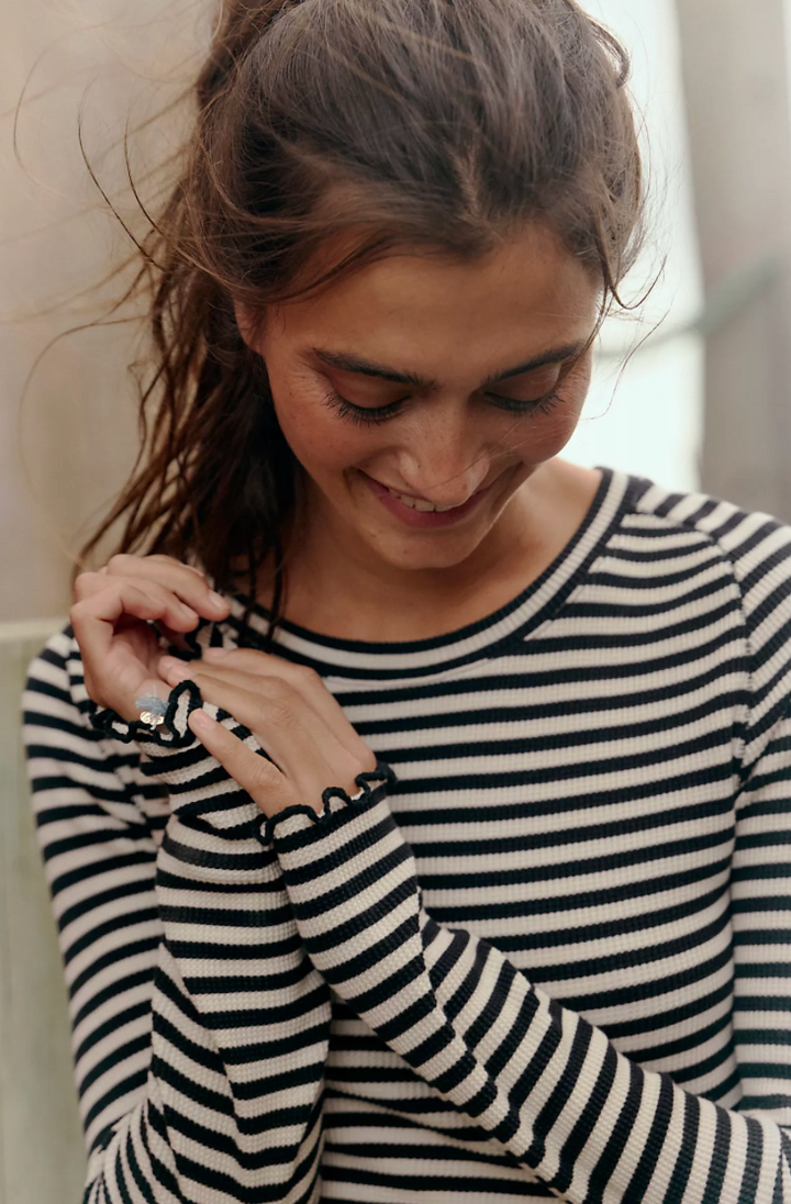 Easy Does It Striped Tee