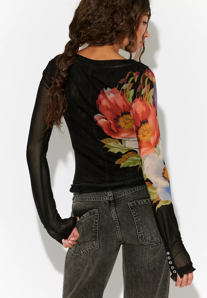 Lilly Printed LS