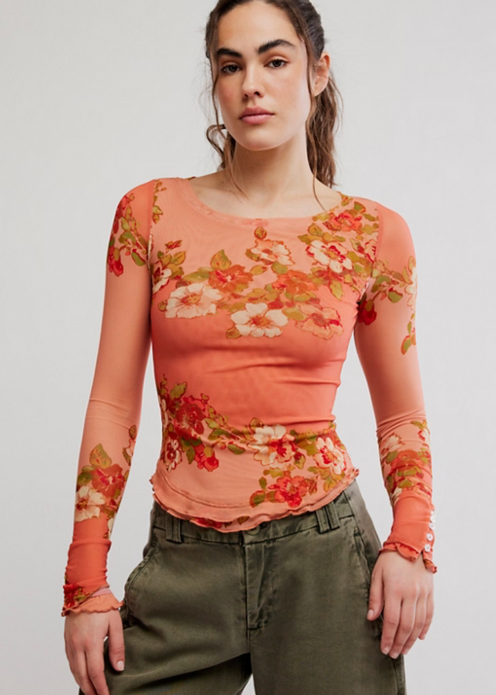 Lilly Printed LS