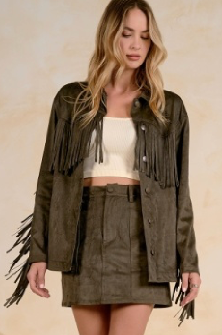 Hansen Fringe Jacket