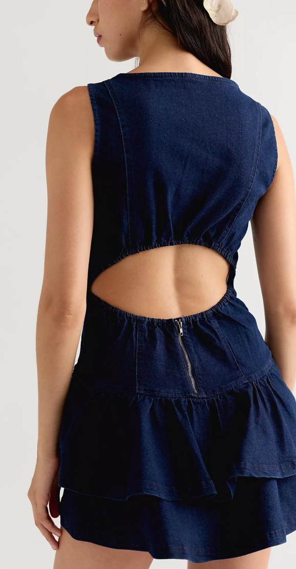 Slow Burn Denim Mini
