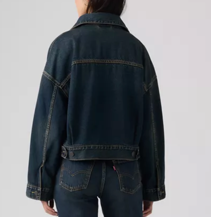Levi's Loose Crop Trucker Jacket
