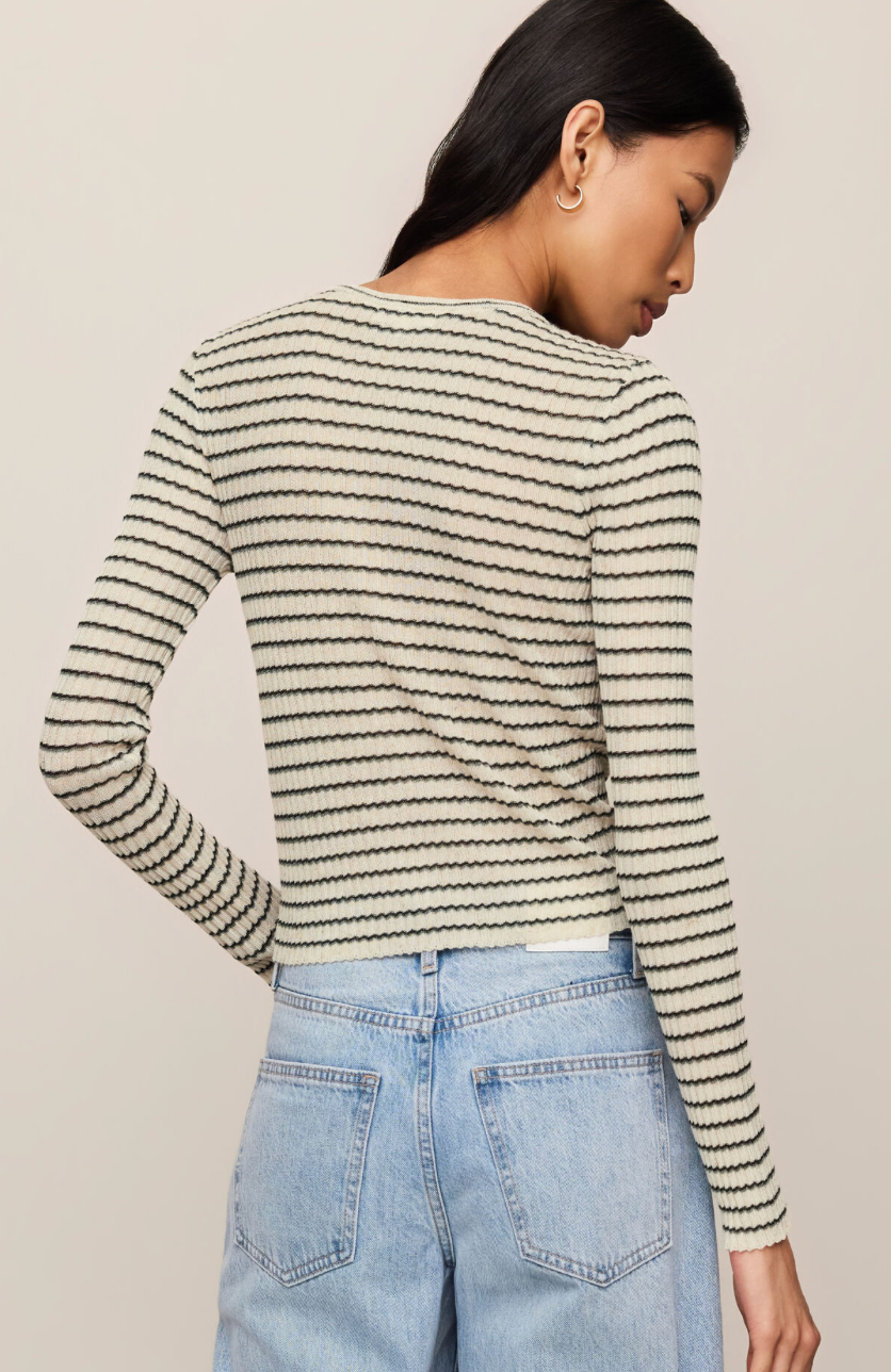 Rosanna Stripe Sweater Top