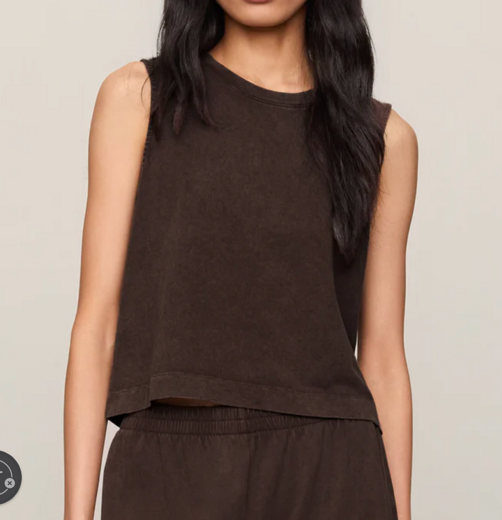 Sloane Jersey Muscle Tank