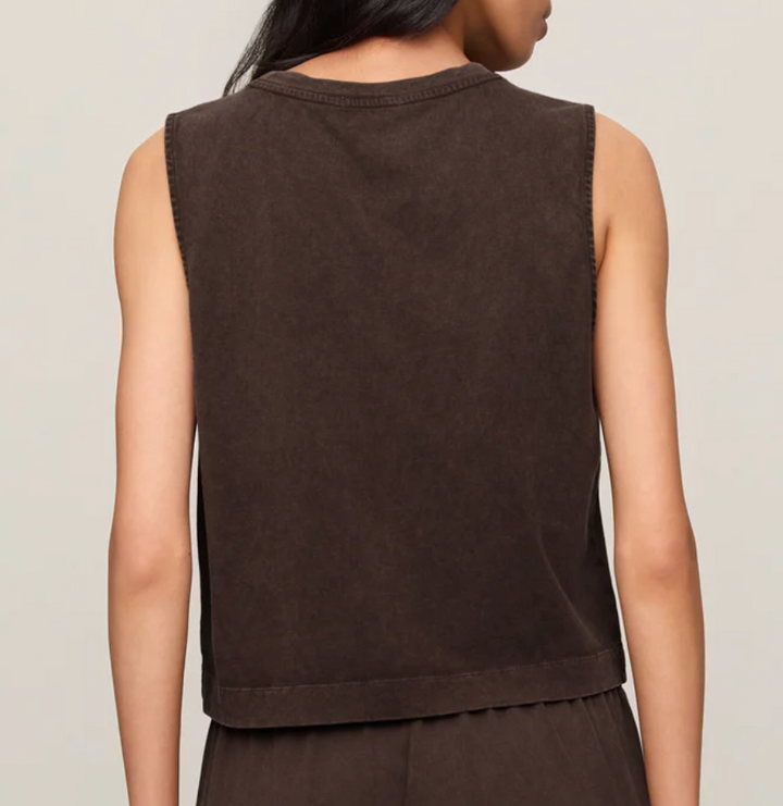 Sloane Jersey Muscle Tank