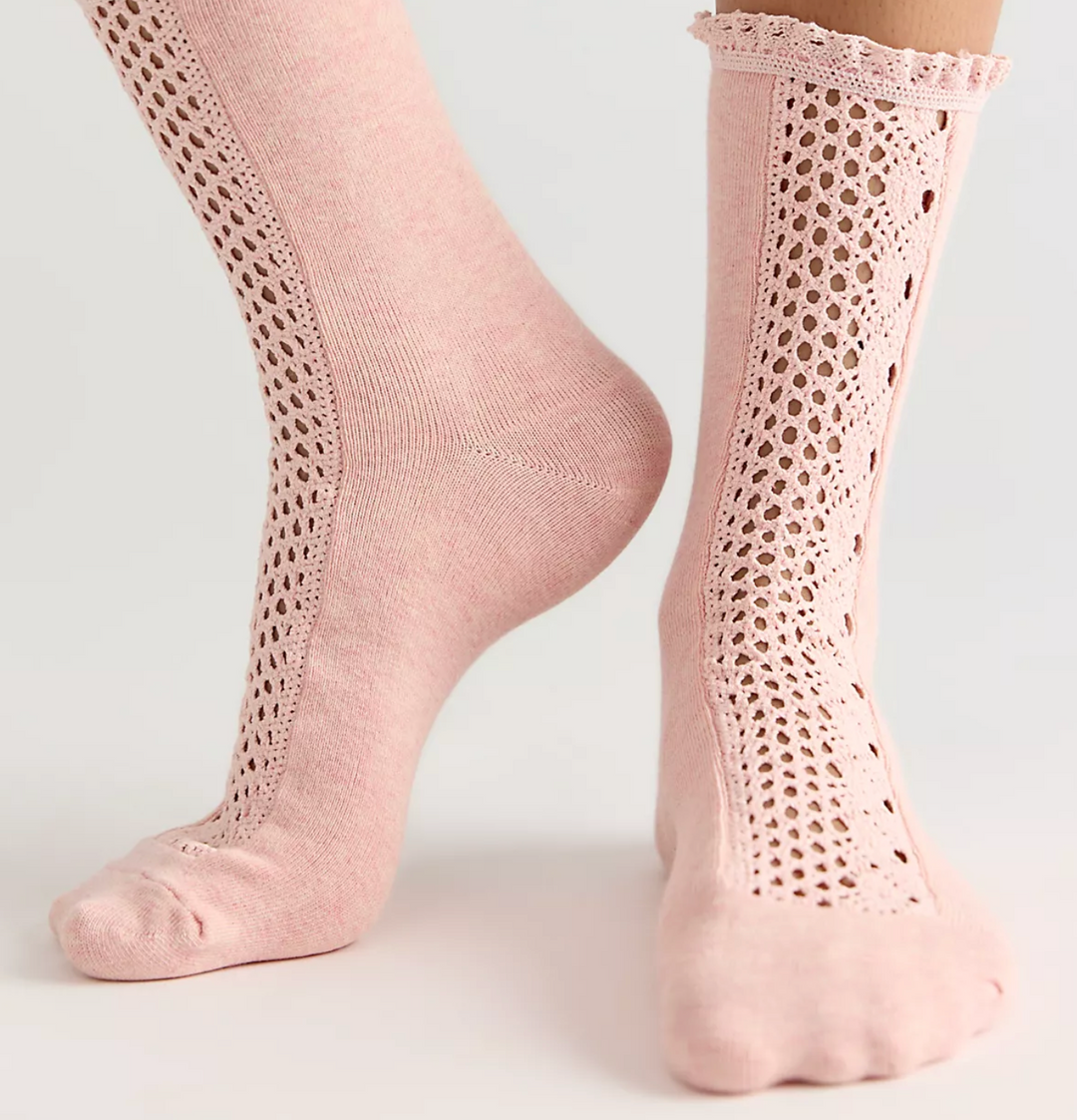 Rubies Crochet Socks