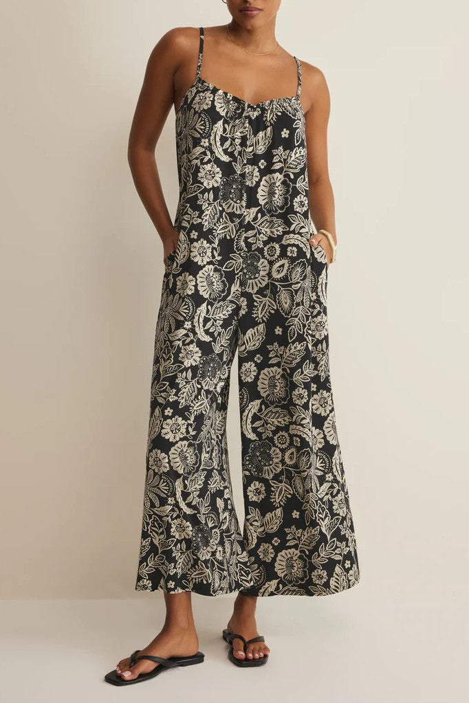 Day Off Luz Floral Jumpsuit