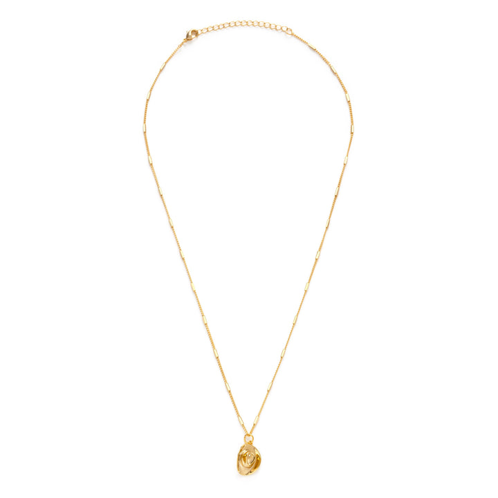Cowboy Hat Charm Necklace