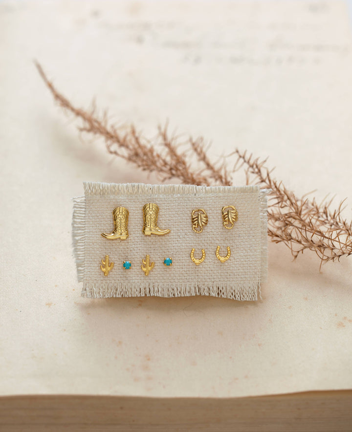 Cowboy Boot Charm Necklace