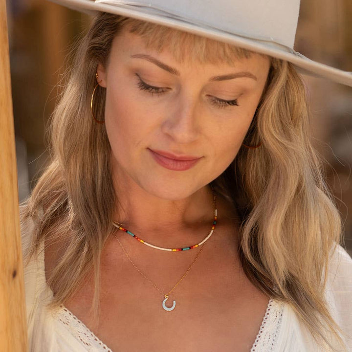 Horseshoe Charm Necklace