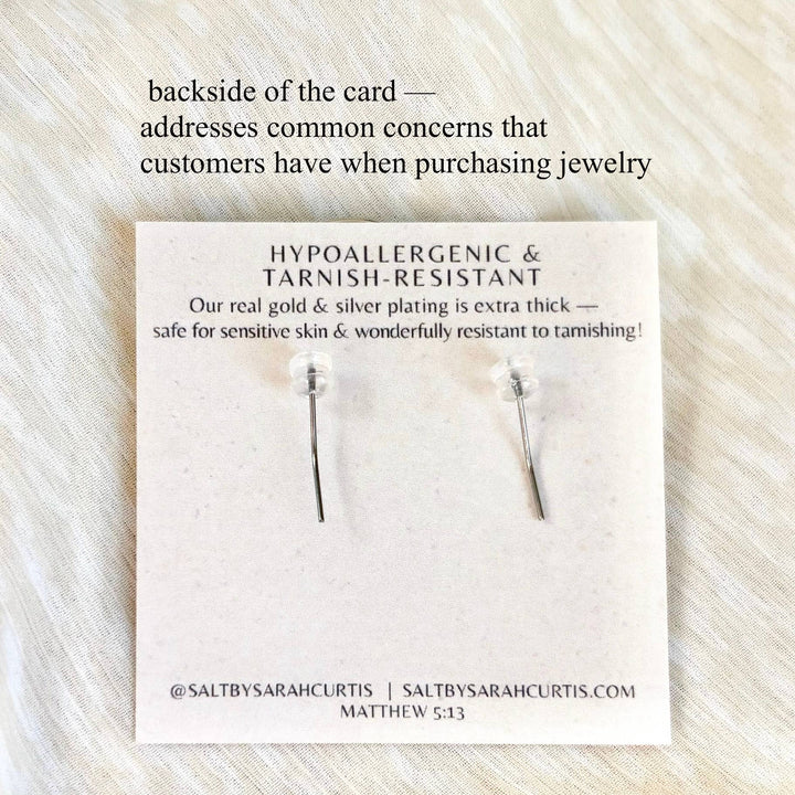 BEADED TEARDROP EARRINGS | 18k gold or platinum hook earring