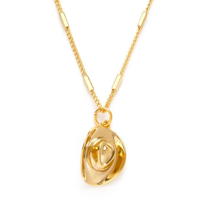 Cowboy Hat Charm Necklace