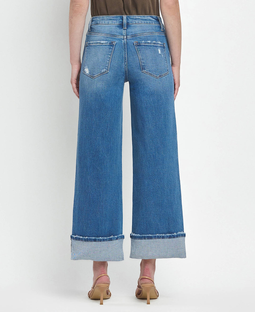 MOORELAND HR CUFFED WIDE LEG