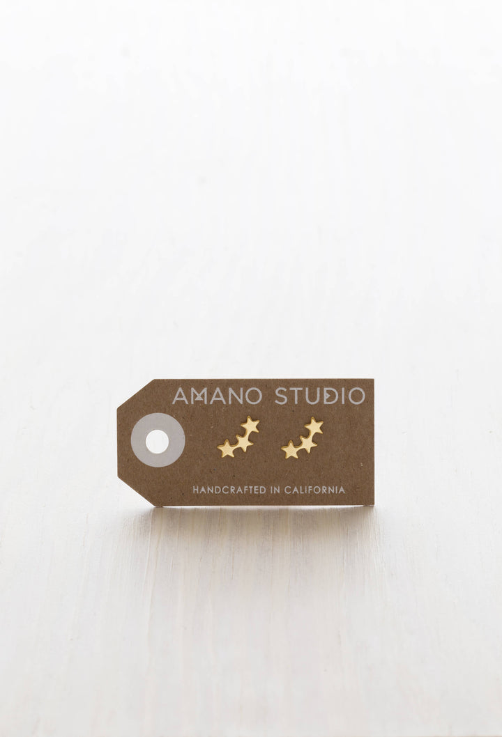 Star Cluster Stud Earrings
