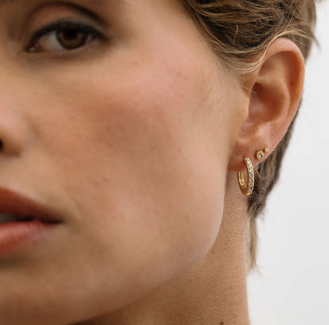 Tiny Dot Stud Earring