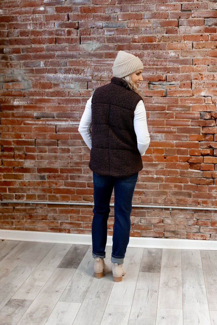Darcy Shearling Vest