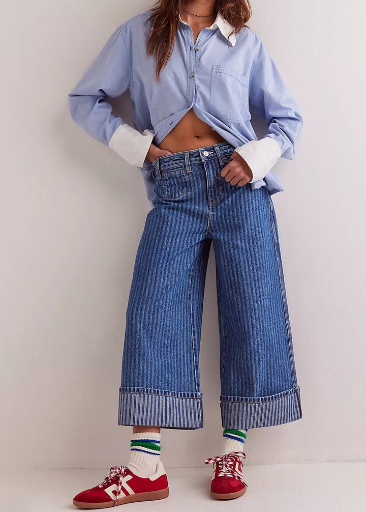 Brette Cropped Wide Leg