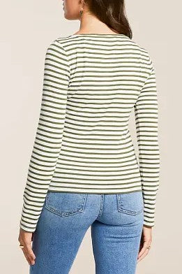 Pristine Striped Tee
