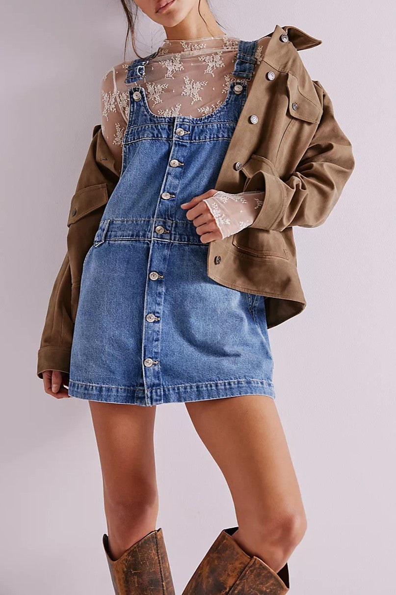 Edie Denim Skirtall
