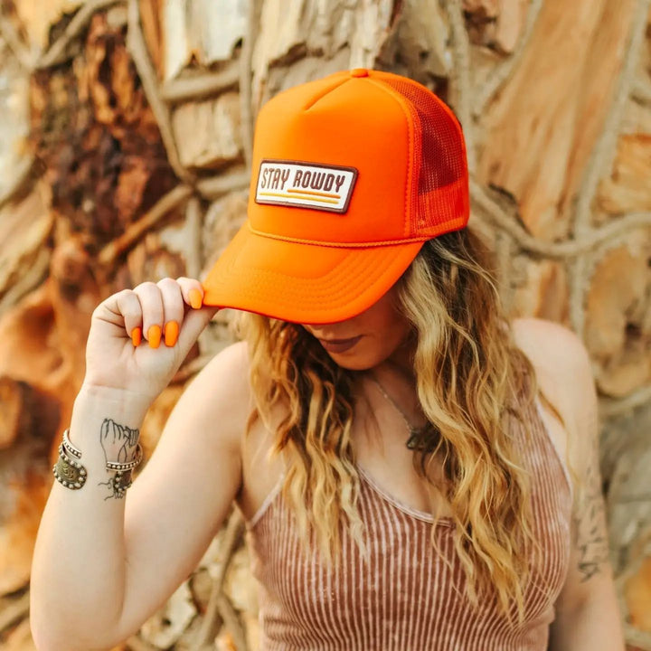 Stay Rowdy Trucker Hat