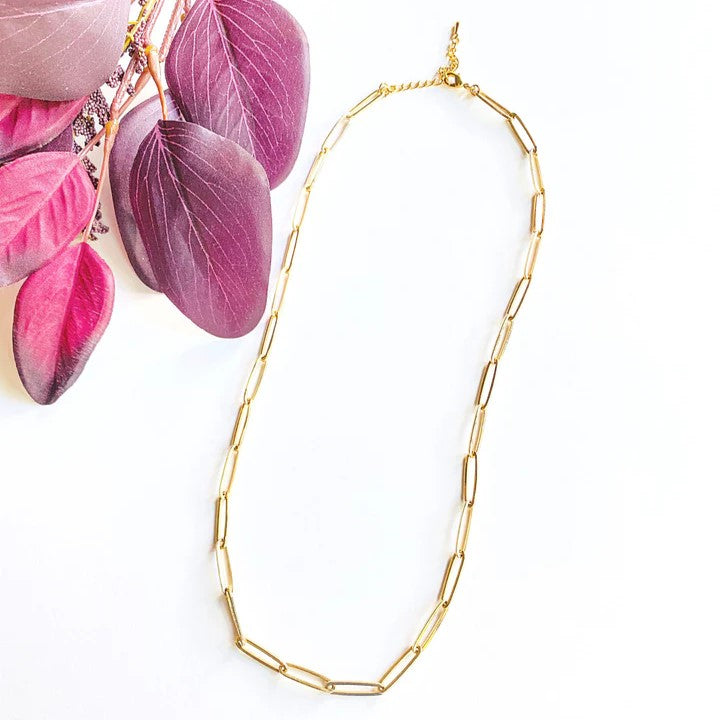 Danielle Paperclip Necklace