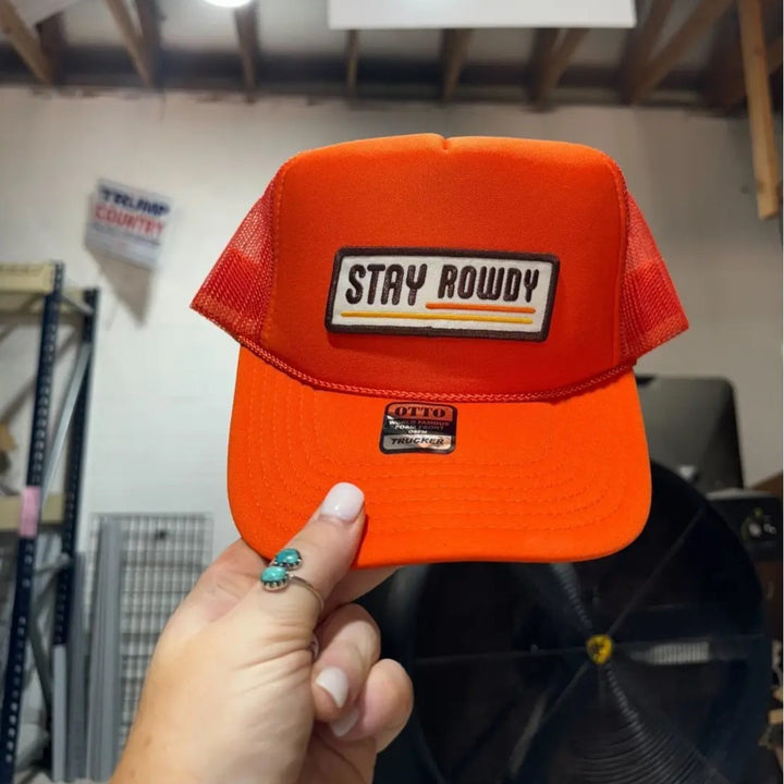 Stay Rowdy Trucker Hat