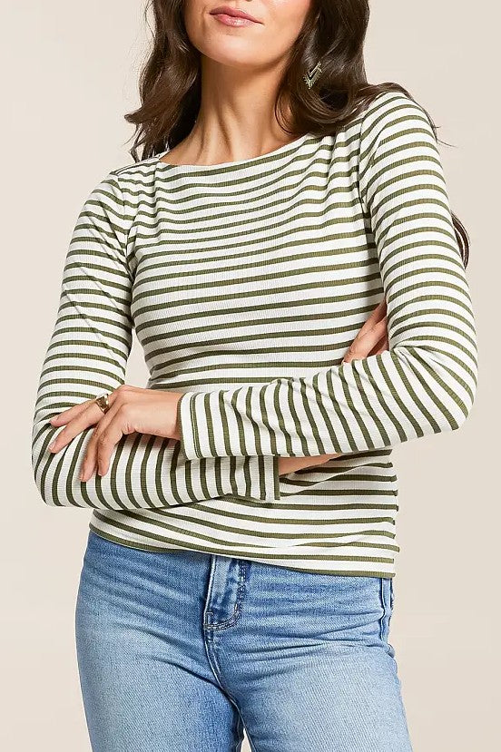 Pristine Striped Tee