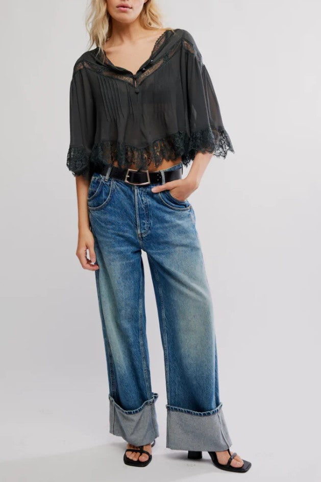 Bali Midnight Rain Top