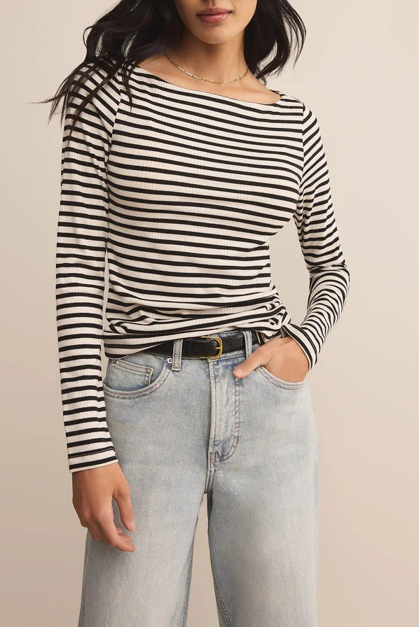Pristine Striped Tee